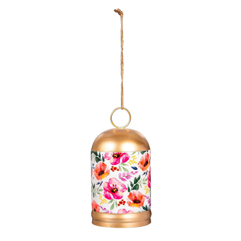 Pastels of Nature Printed Metal Bell