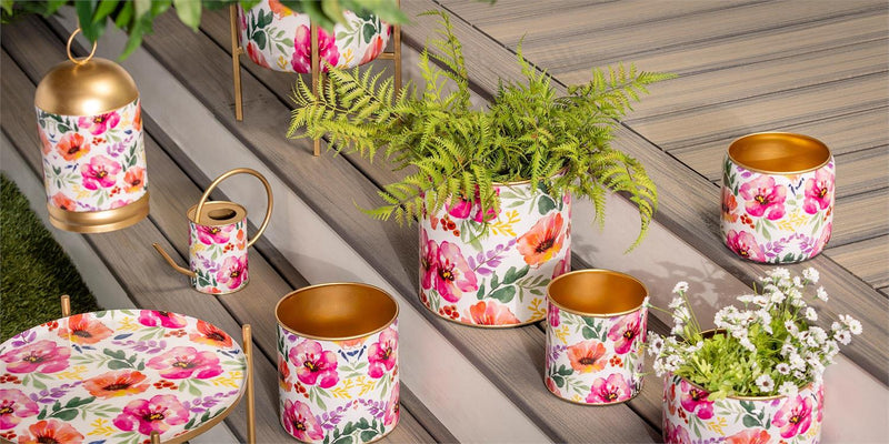 Pastels of Nature Printed Metal Bell