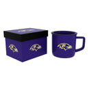 Baltimore Ravens Ceramic Camp Cup with Enamel Finish, 14oz