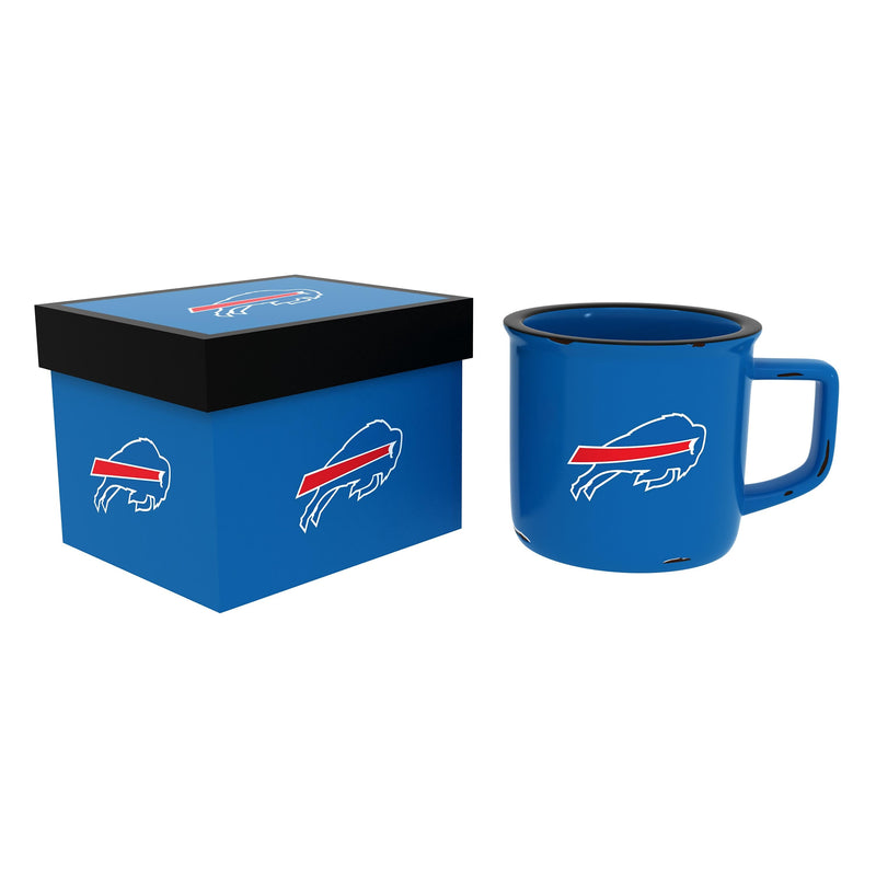 Buffalo Bills Ceramic Camp Cup with Enamel Finish, 14oz