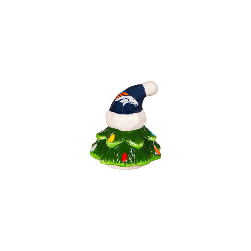 Evergreen Home Accents,18oz. Holiday Tree Cup Gift Set, Denver Broncos,4.84x6.42x7.09 Inches