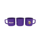 Minnesota Vikings Ceramic Camp Cup with Enamel Finish, 14oz