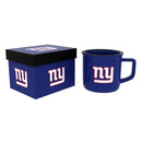 New York Giants Ceramic Camp Cup with Enamel Finish, 14oz