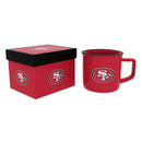San Francisco 49ers Ceramic Camp Cup with Enamel Finish, 14oz
