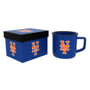 New York Mets Ceramic Camp Cup with Enamel Finish, 14oz
