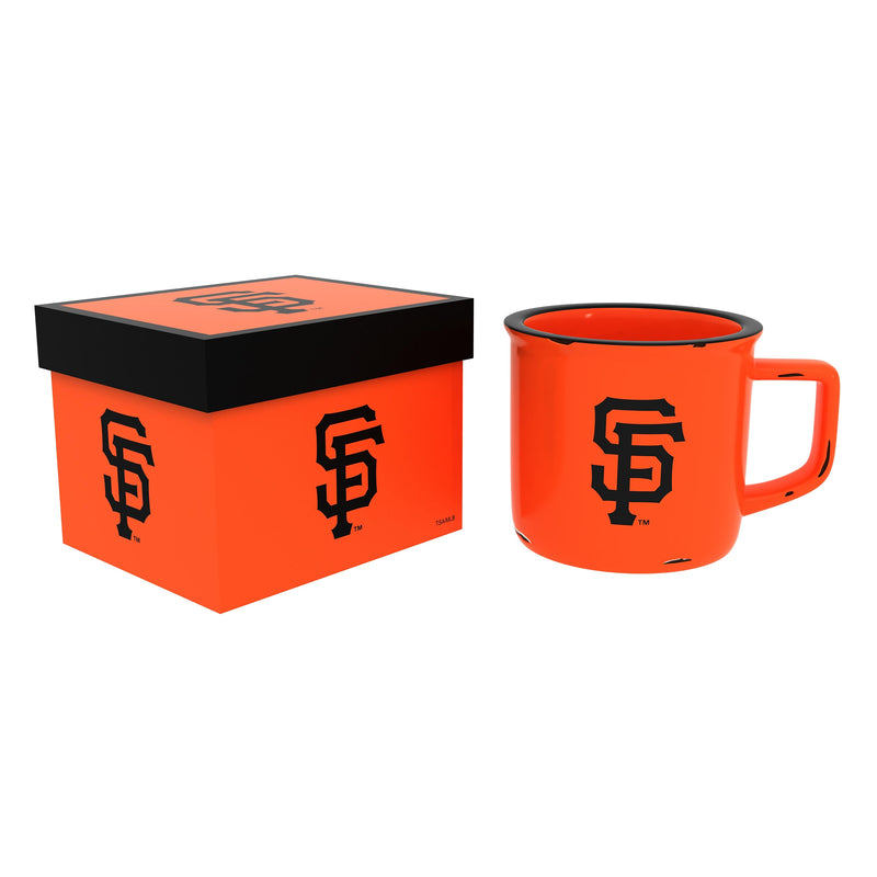 San Francisco Giants Ceramic Camp Cup with Enamel Finish, 14oz