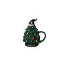 Evergreen Home Accents,18oz. Holiday Tree Cup Gift Set, Pittsburgh Penguins,4.84x6.42x7.09 Inches