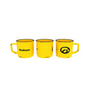 University of Iowa Ceramic Camp Cup with Enamel Finish, 14oz
