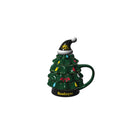Evergreen Home Accents,18oz. Holiday Tree Cup Gift Set, University of Iowa,4.84x6.42x7.09 Inches