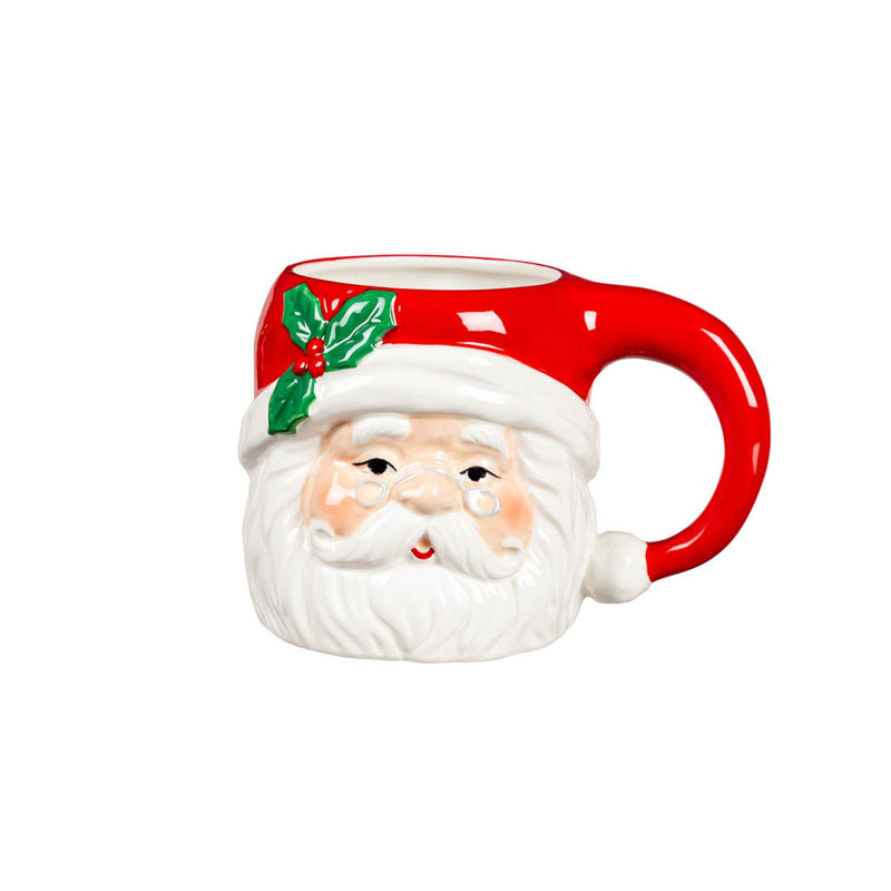 Ceramic Cup, 20 OZ, Shaped Mr. Santa,3amh004mr