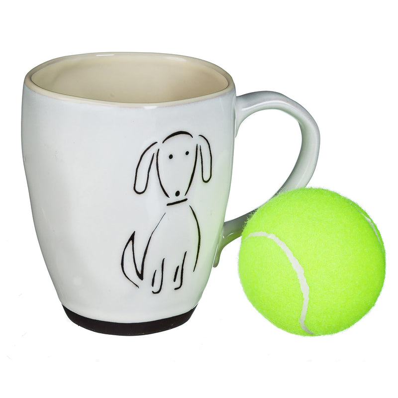 Ceramic Cup Gift Set, 16 OZ, Pet Dog
