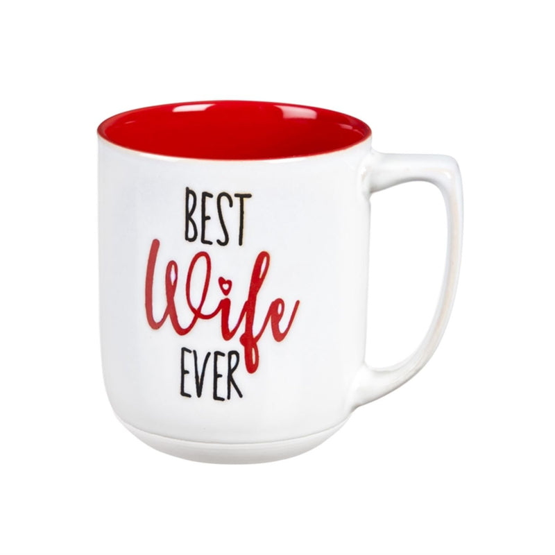 Ceramic Cup, 14 OZ, Best Wife Ever,3amh140a