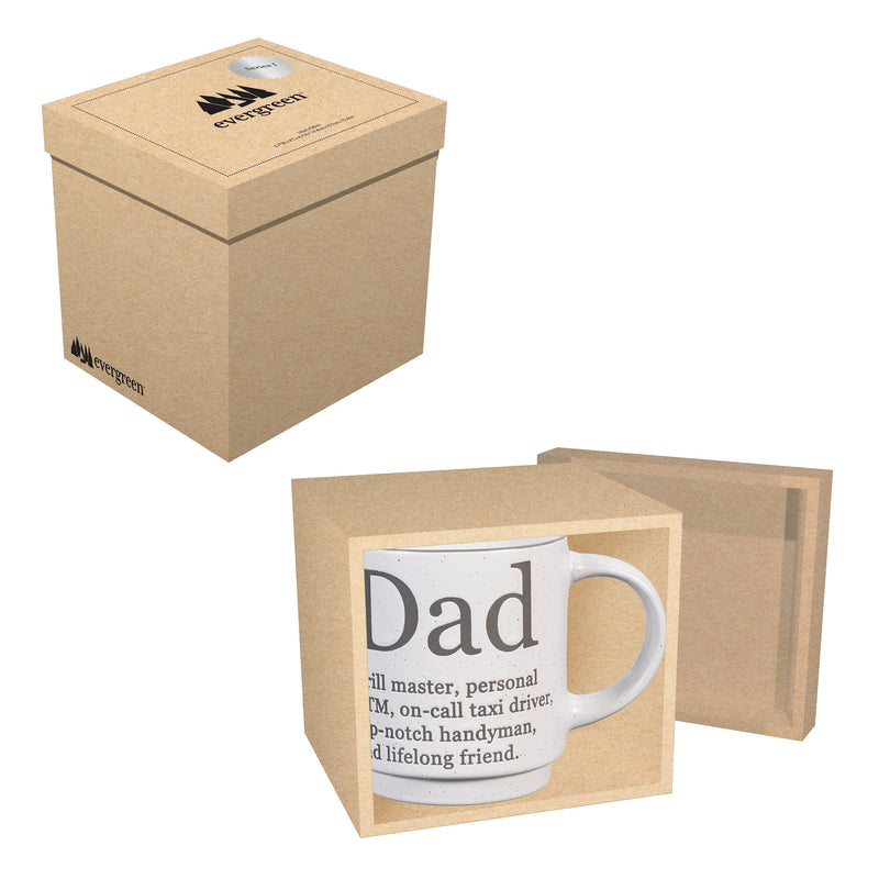 Coffee Cup Funny Title Series Ceramic Cup, Dad, 14oz, Gift Box