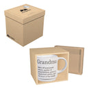 Coffee Cup Funny Title Series Ceramic Cup, Grandma, 14oz, Gift Box