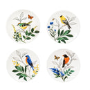 Song Bird Ceramic Appetizer Plate Set, 6"