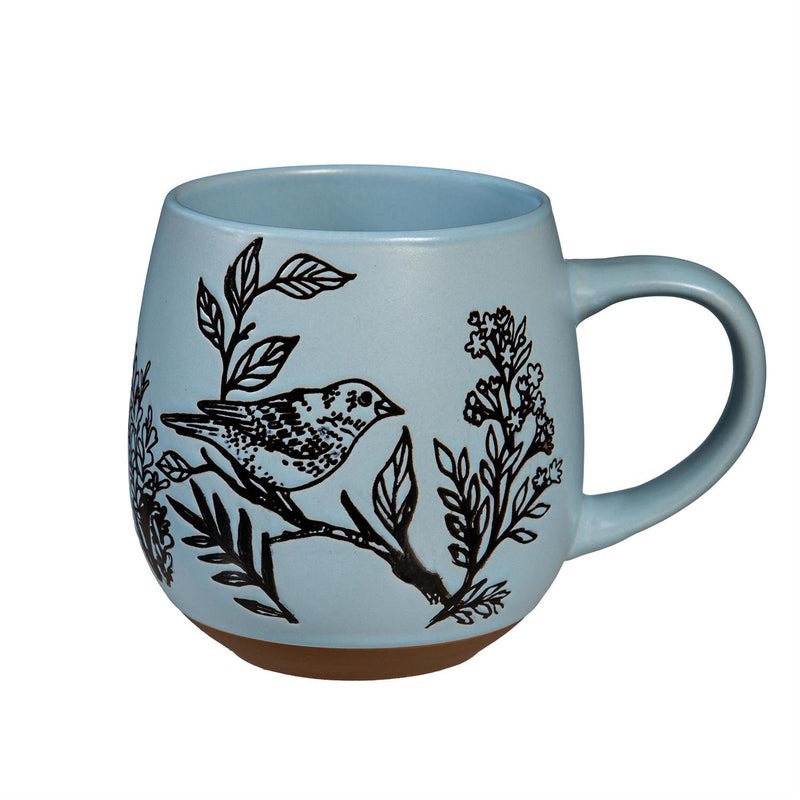 Artisan Series VII Blue Ceramic Cup, 15oz, Giftbox