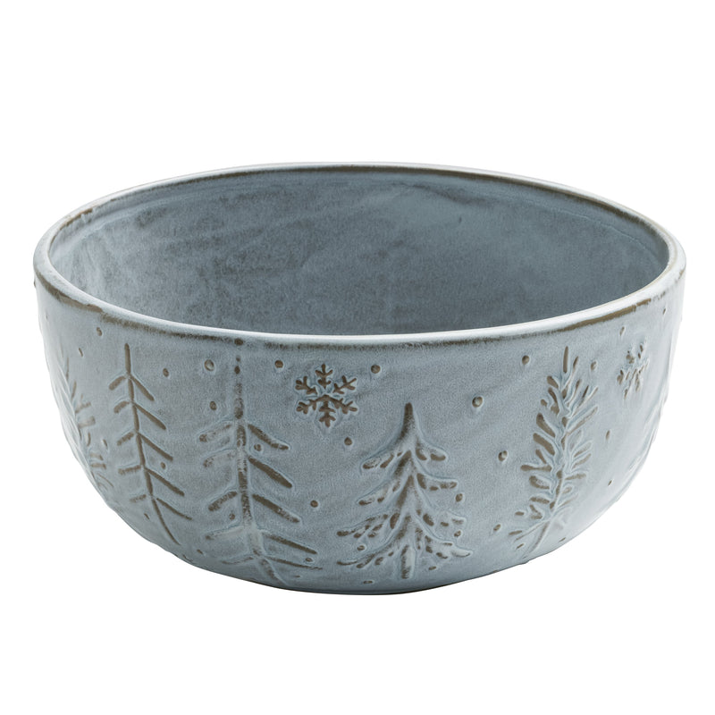 10" Ceramic Serving Bowl, Winter Frost,3bl9914a