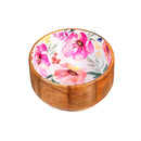 Pastels of Nature Wood Bowl, 9.75"L