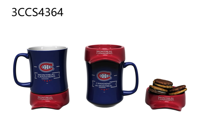 11oz. Ceramic Cup and Coaster Gift Set, Montreal Canadiens,3ccs4364