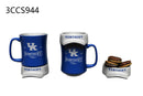 11oz. Ceramic Cup and Coaster Gift Set, University of Kentucky,3ccs944
