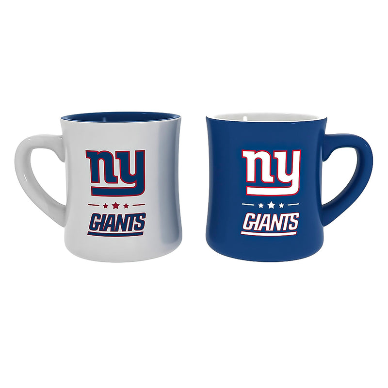 New York Giants 10oz Ceramic Cup Set, 2pc
