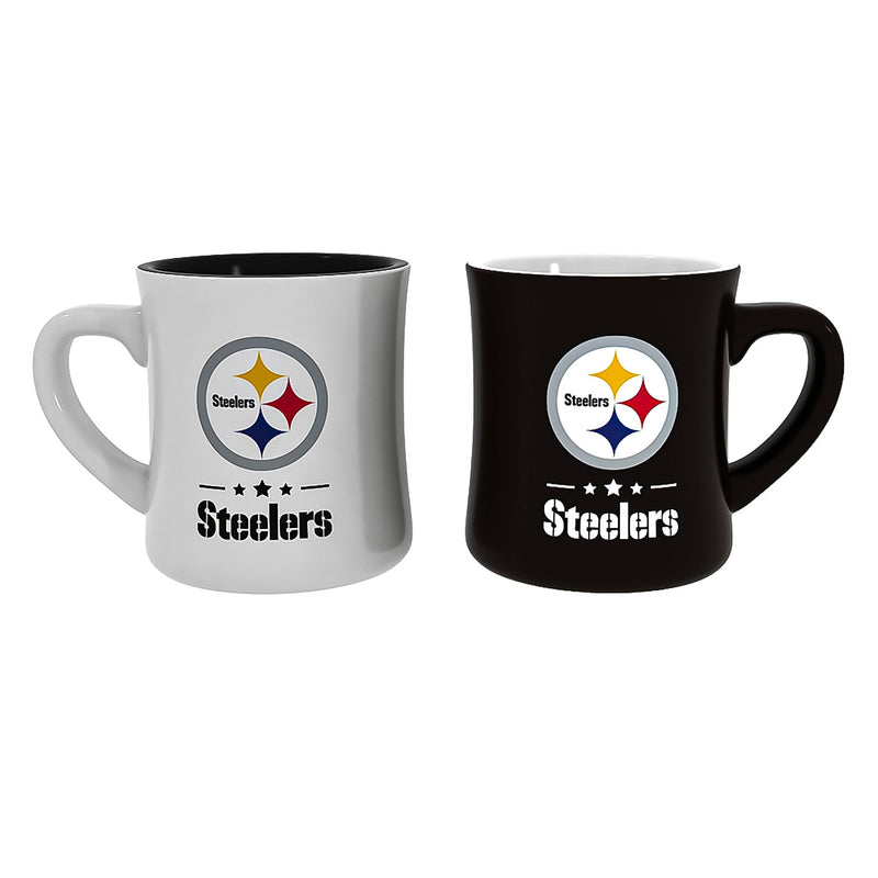 Pittsburgh Steelers 10oz Ceramic Cup Set, 2pc