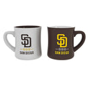 San Diego Padres 10oz Ceramic Cup Set, 2pc