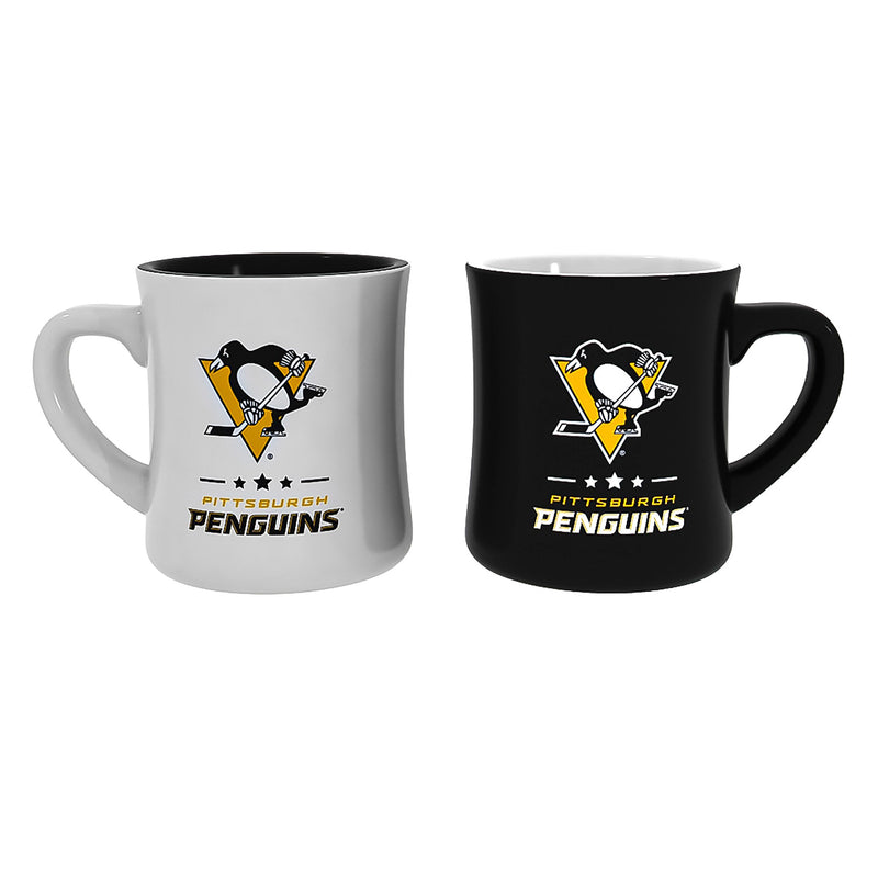 Pittsburgh Penguins 10oz Ceramic Cup Set, 2pc
