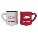 University of Arkansas 10oz Ceramic Cup Set, 2pc