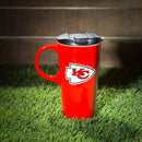 Kansas City Chiefs, 17oz Boxed Travel Latte