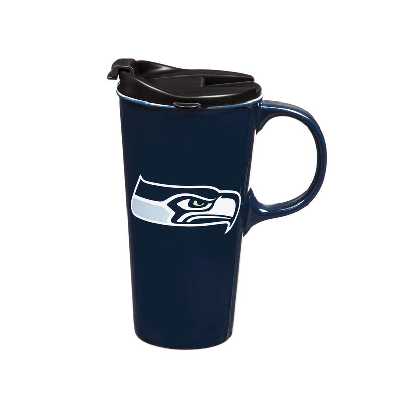 Seattle Seahawks, 17oz Boxed Travel Latte