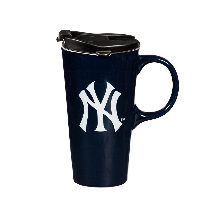 New York Yankees Boxed Travel Latte Cup, 17oz