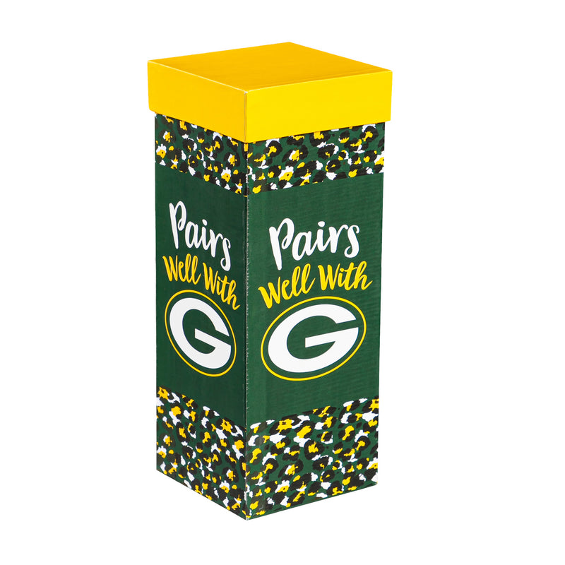 Green Bay Packers, 17oz Boxed Stemware,3cwg3811