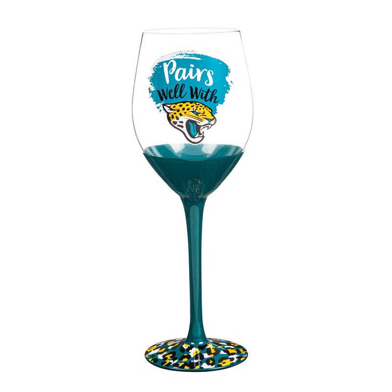 Jacksonville Jaguars, 17oz Boxed Stemware