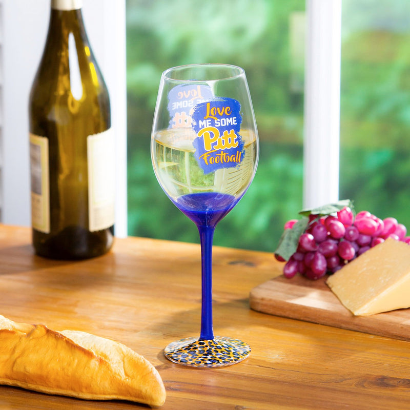 University of Pittsburgh, 17oz Boxed Stemware