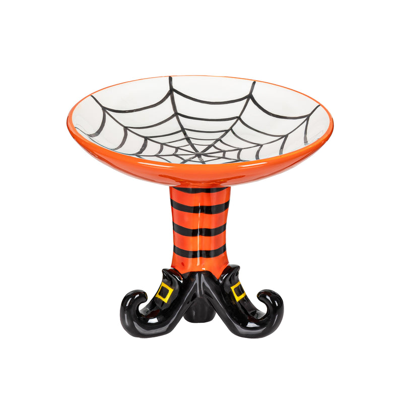 Witch Leg Ceramic Serving Dish, 7.5"L