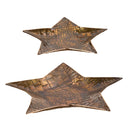Metal Star Shaped Tray Set,3dhm006