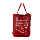 Saving Lives is a Work of Heart Ceramic Perfect Cup and Compact Tote Giftset, 17oz, Gift Box