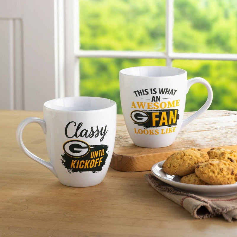 Green Bay Packers, Ceramic Cup O'Java 17oz Gift Set