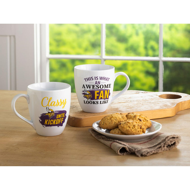 Minnesota Vikings, Ceramic Cup O'Java 17oz Gift Set