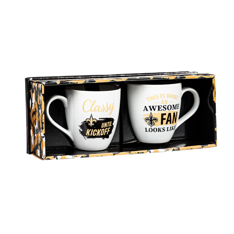 New Orleans Saints, Ceramic Cup O'Java 17oz Gift Set