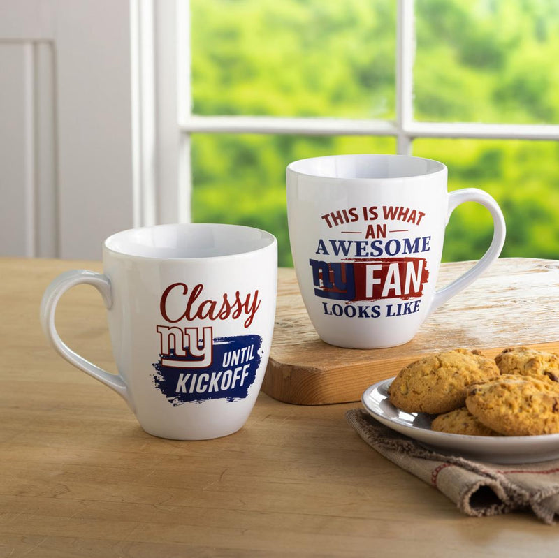 New York Giants, Ceramic Cup O'Java 17oz Gift Set