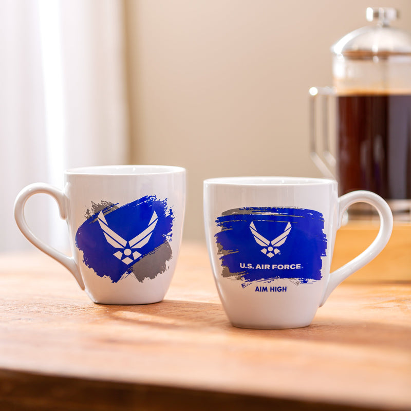 Ceramic Cup O'Java 17oz Gift Set, Air Force,3mcf5064