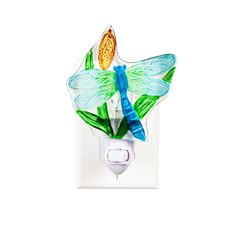 Glass Dragonfly Nightlight,3nt185