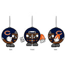 Chicago Bears, Ball Head Ornament,3ot3805bh