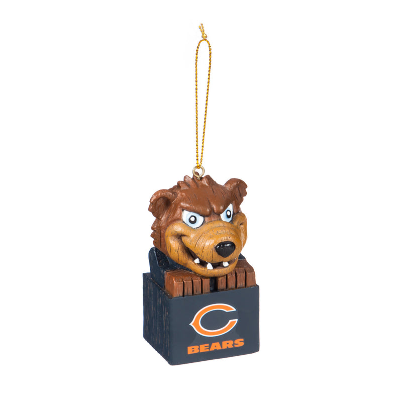 Mascot Ornament,  Chicago Bears,3ot3805mas