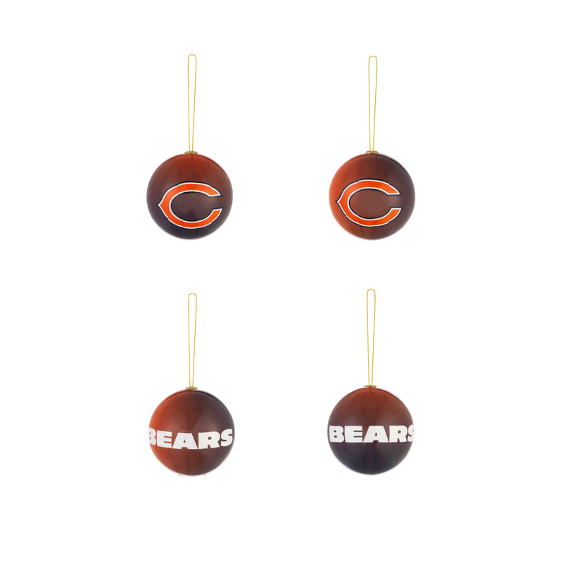 12pc Ornament Set, Chicago Bears,3ot3805os12