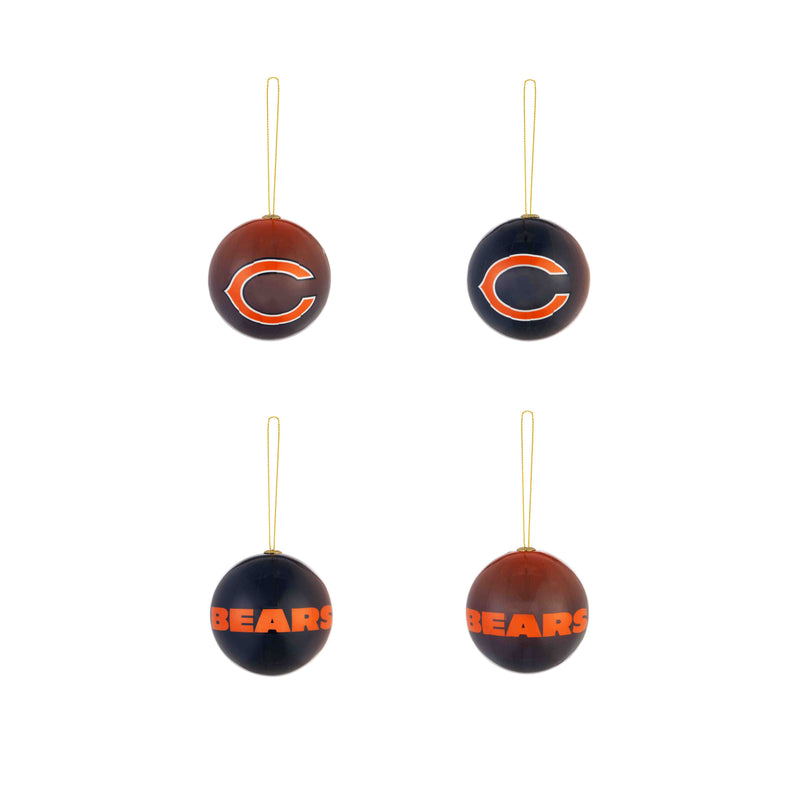 12pc Ornament Set, Chicago Bears,3ot3805os12