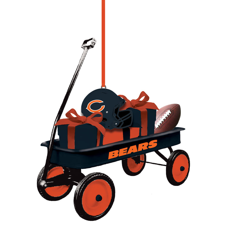 Team Wagon Ornament, Chicago Bears,3ot3805wgn