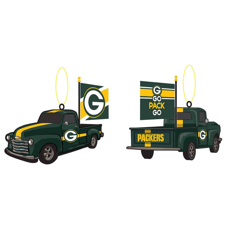 Green Bay Packers Mini Tabletop Rally Truck